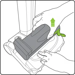 Emptying Dirt Bin Inductions