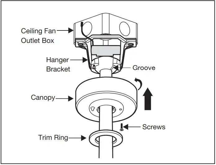 HINKLEY 903160FMW NDD Marin 60 Inch Indoor Outdoor Ceiling Fan with LED Lighting - FINISHING