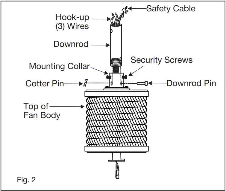 HINKLEY 903160FMW NDD Marin 60 Inch Indoor Outdoor Ceiling Fan with LED Lighting - HANGING 2