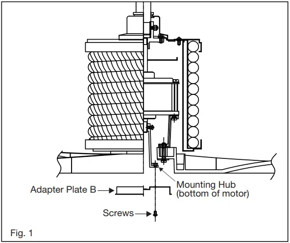 HINKLEY 903160FMW NDD Marin 60 Inch Indoor Outdoor Ceiling Fan with LED Lighting - LIGHT KIT 1