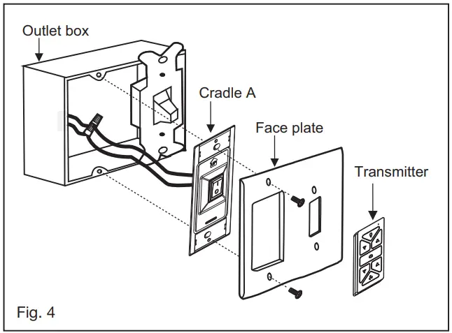 HINKLEY 903160FMW NDD Marin 60 Inch Indoor Outdoor Ceiling Fan with LED Lighting - Switch Box 2