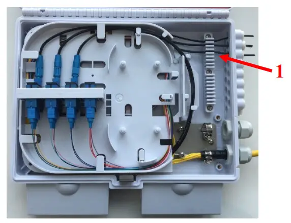 OPTICAL AA17084 Fiber Optic Terminal Box - fig 3
