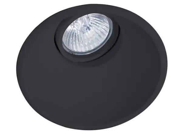 LEDS C4 DN-1601-60-00 Dome ø120 Dome Round Downlight In Black