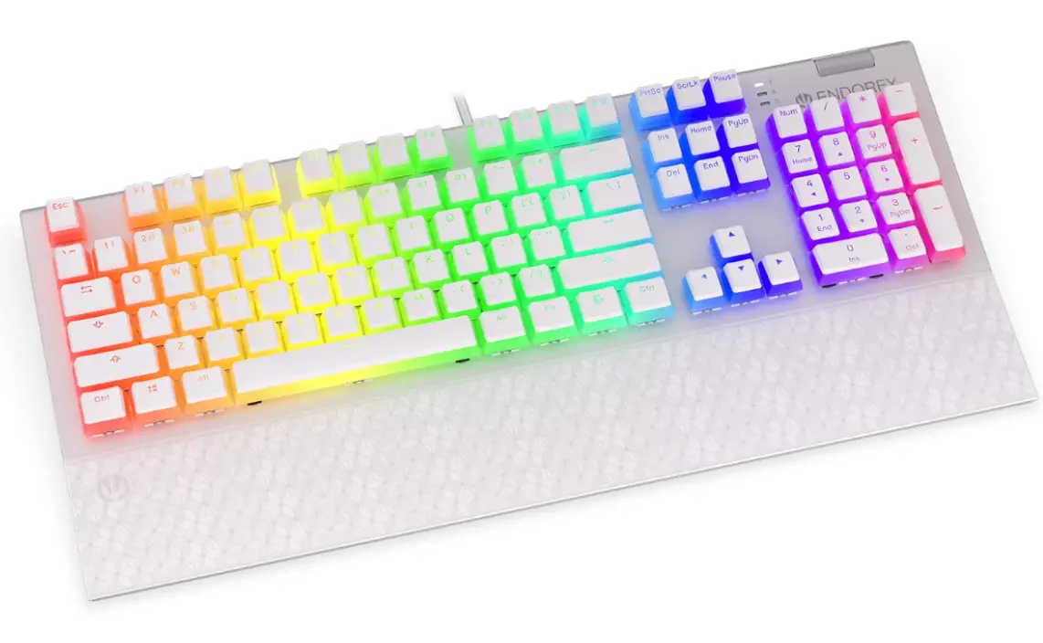 ENDORFY EY5A034 Omnis Pudding Onyx White Mechanical Gaming Keyboard-product