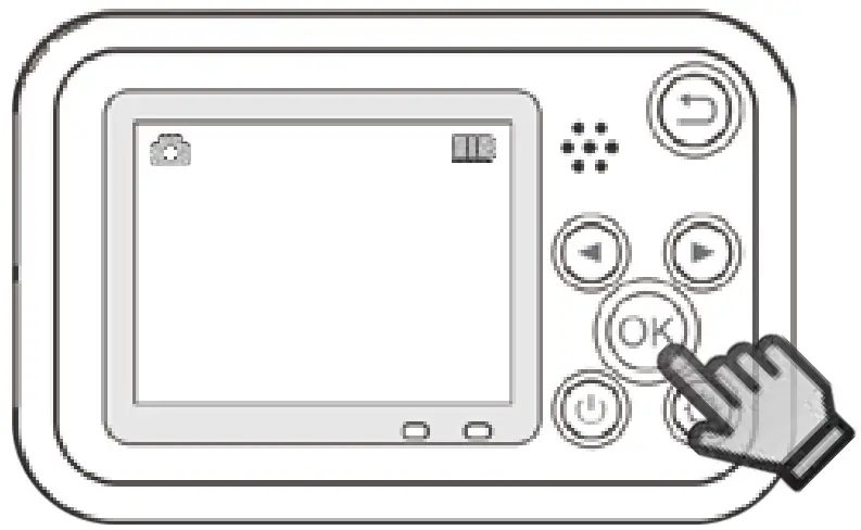 SJCAM FUNCAM Kids Digital Camera Mini Video Camera - change screen colors