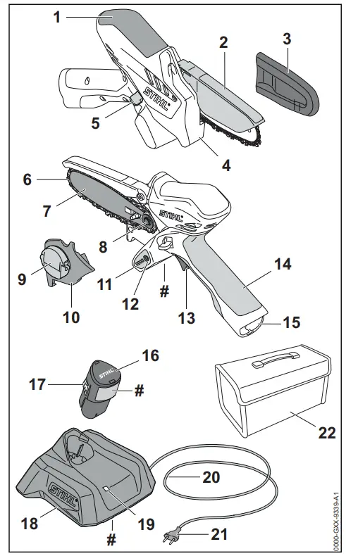STIHL GTA 26 Cordless Garden Pruner - Overview