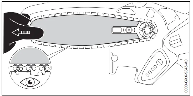 STIHL GTA 26 Cordless Garden Pruner - Saw Chain