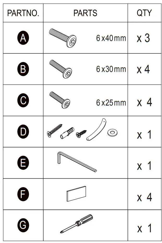 Outsunny 845-758V00WT 5 Tier Corner Plant Stand - parts 1