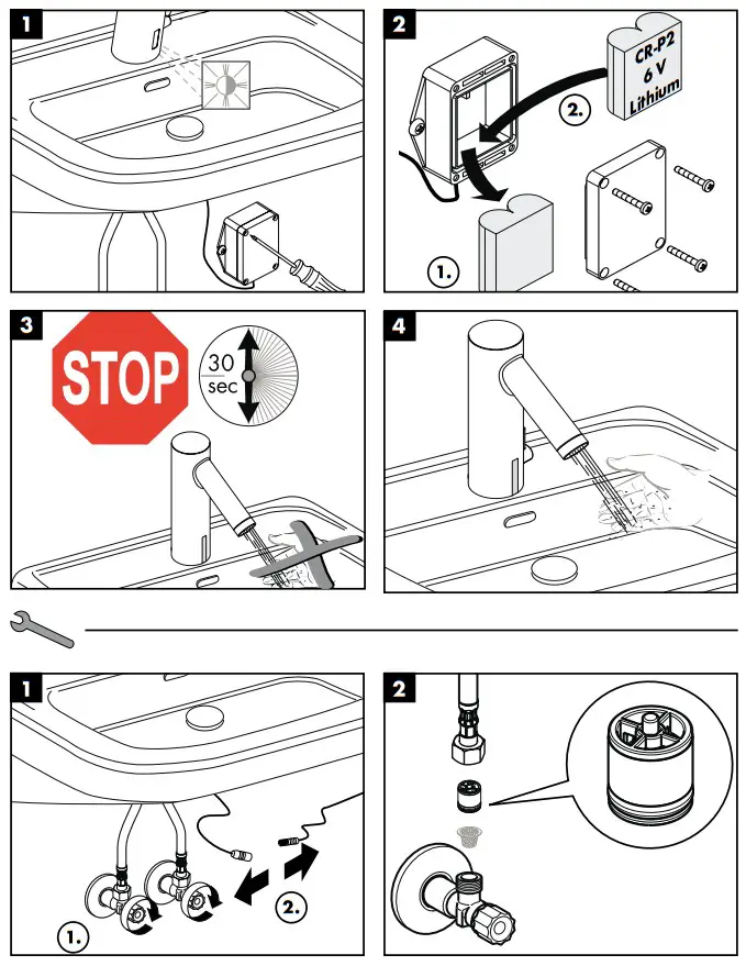 hansgrohe AXOR STARCK Electronic Faucet with Temperature Control - fig 4