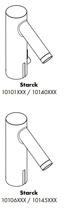 hansgrohe AXOR STARCK Electronic Faucet with Temperature Control