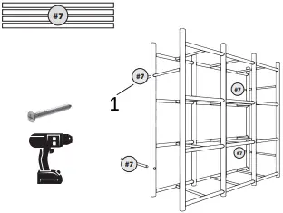 BIN WAREHOUSE 65002 12 Tote Storage Rack E5