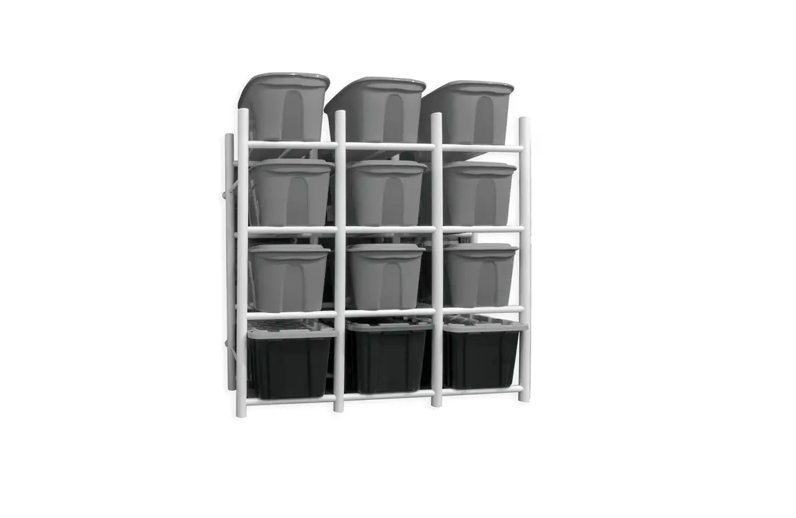 Bin Warehouse 65002 12 Tote Storage Rack Instruction Manual Bin Warehouse 65002 12 Tote Storage Rack Instruction Manual