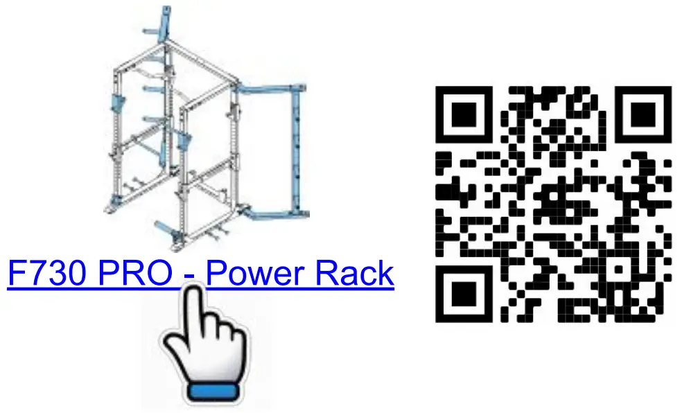 BODYCRAFT F733 Extra Bar Catch Set - QR Code 1