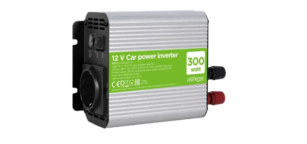 Energenie Eg-pwc300-01 300w 12v Power Inverter User Manual Energenie Eg-pwc300-01 300w 12v Power Inverter User Manual