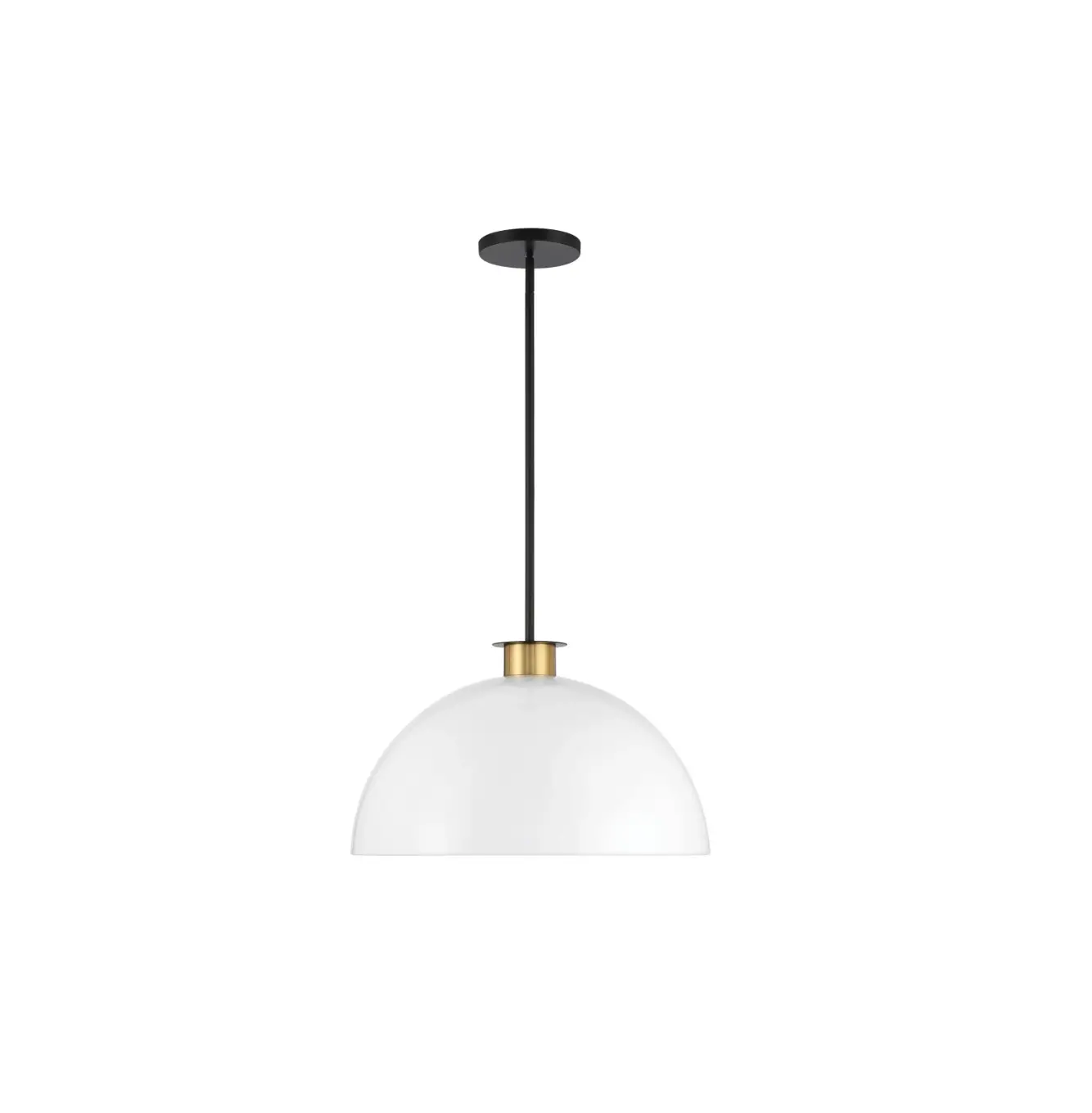 Crystorama Gig815bkag Gigi One Light Pendant Instruction Manual