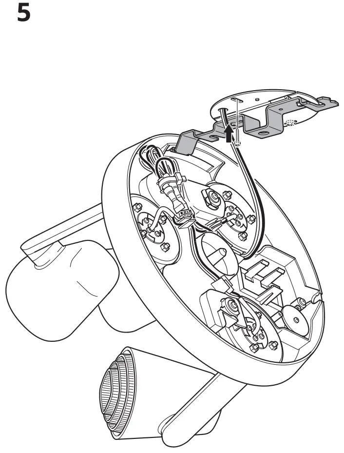 IKEA 004 076 55 MONAZIT Ceiling Spotlight with 3 Lights - fig4