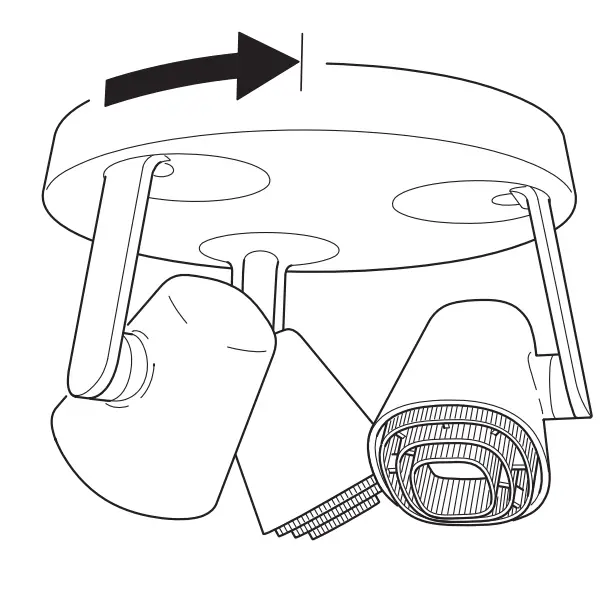 IKEA 004 076 55 MONAZIT Ceiling Spotlight with 3 Lights - fig6