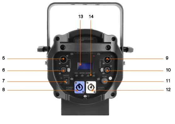 E-IMAGE-EJ-250C-Professional-Studio-LED-Fresnel-Light-fig-6