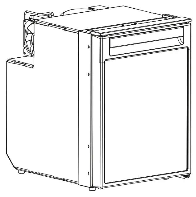 EQUATOR RF 12 282 2.82 cu ft Mini Fridge Freezer