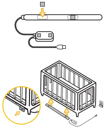 DOREL IH552 Under Crib Smart Light - Fig2