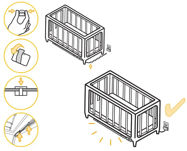 DOREL IH552 Under Crib Smart Light - Fig3