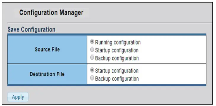Configuration Manger