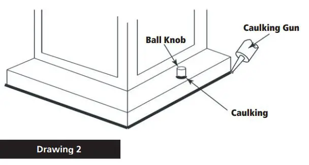 HINKLEY 2894KZ Horizon LED Outdoor Wall Mount Lantern Instruction Manual - After securing fixture in place it is recommended that the gap