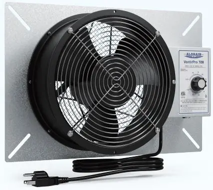 ALORAIR Ventirpro 720 CFM Crawl Space Ventilation Fan-fig1