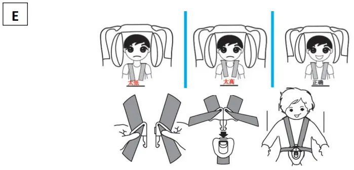 ADJUSTING AND USING OF THE SAFETY BELT