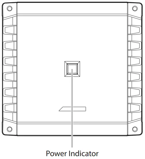 ALPINE S2 A36F S2 A55V 4 Channel Power Amplifiers - Power Indicator