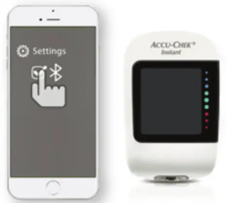 ACCU-CHEK Instant Blood Glucose Meter - fig 1