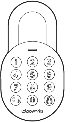 igloohome-Padlock-E-Smart-Padlock-E-with-Silicone -Kit-2