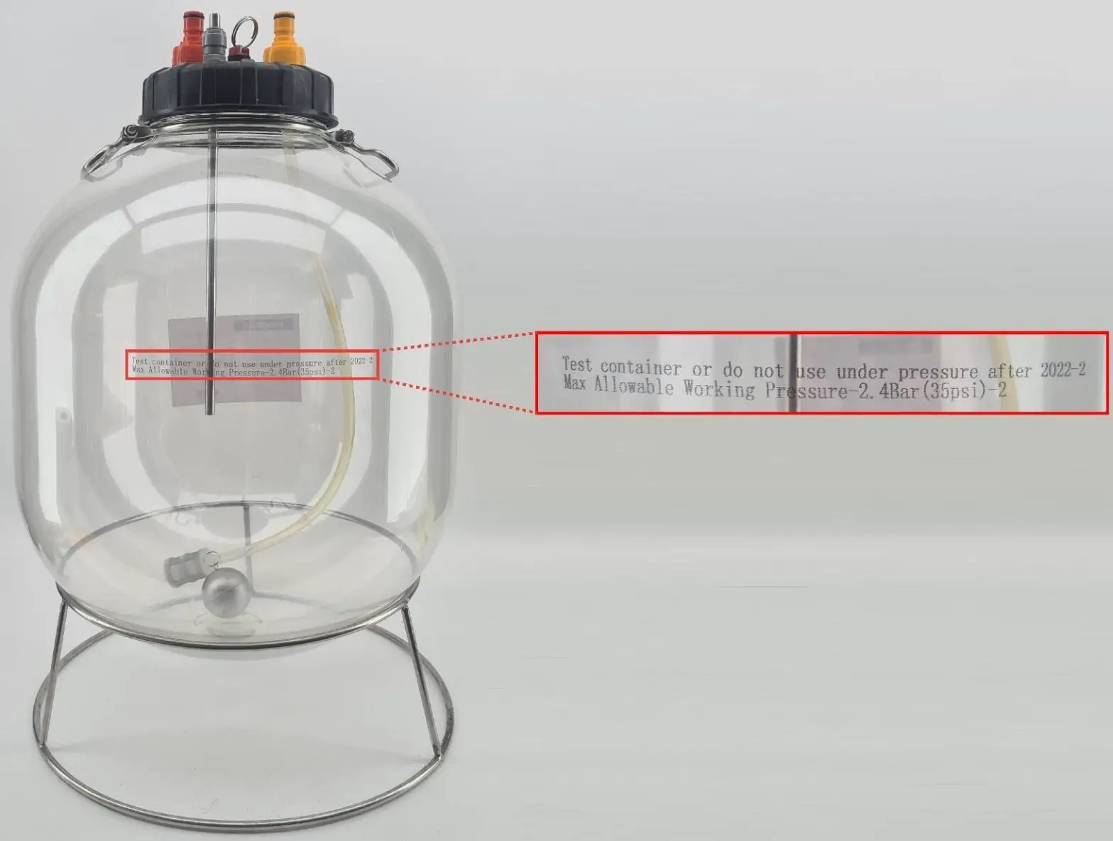 KegLand 30L AR FermZilla All Rounder 30L Pressure Fermenter - Test Instructions