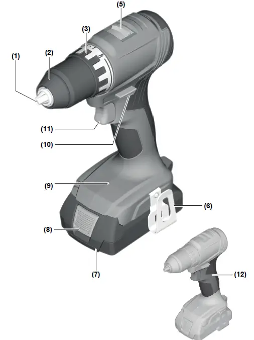 BOSCH 06019K3370 18V 2 x 2.0Ah Li-Ion Coolpack Brushless Cordless Drill-Driver 1