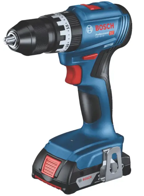 BOSCH 06019K3370 18V 2 x 2.0Ah Li-Ion Coolpack Brushless Cordless Drill-Driver