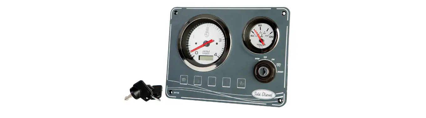 Sole Diesel Svt Series Engine Control Panel Instruction Manual