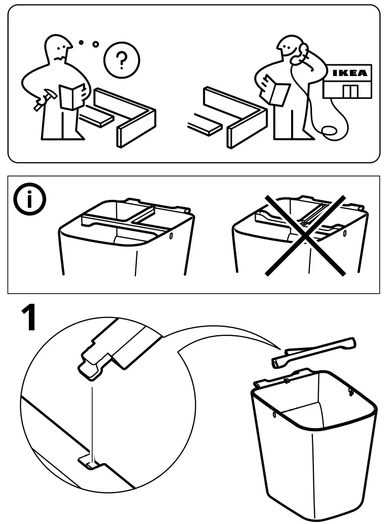 IKEA SUNNERSTA Cutlery Drainer - fig1
