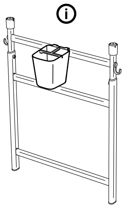 IKEA SUNNERSTA Cutlery Drainer - fig3