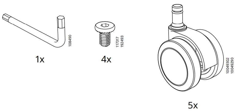 IKEA ERFJÄLLET Conference Chair - figer1