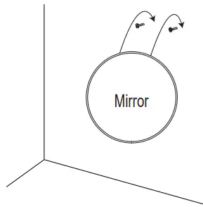 HOMLUX-2E08004AEE-Small-Round-Steel-Framed-Classic-Wall-Bathroom-Vanity-Mirror-fig- (6)