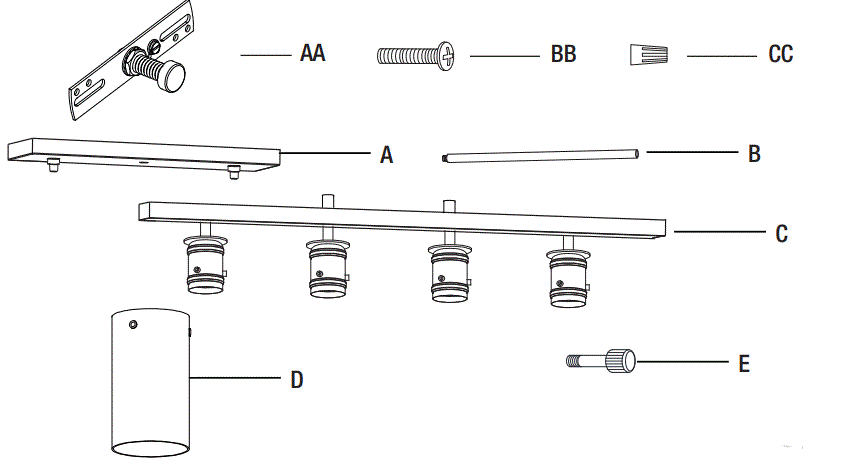 HAMPTON-BAY-HD4969A-Regan-4-Light-Linear-Chandelier-FIG-13