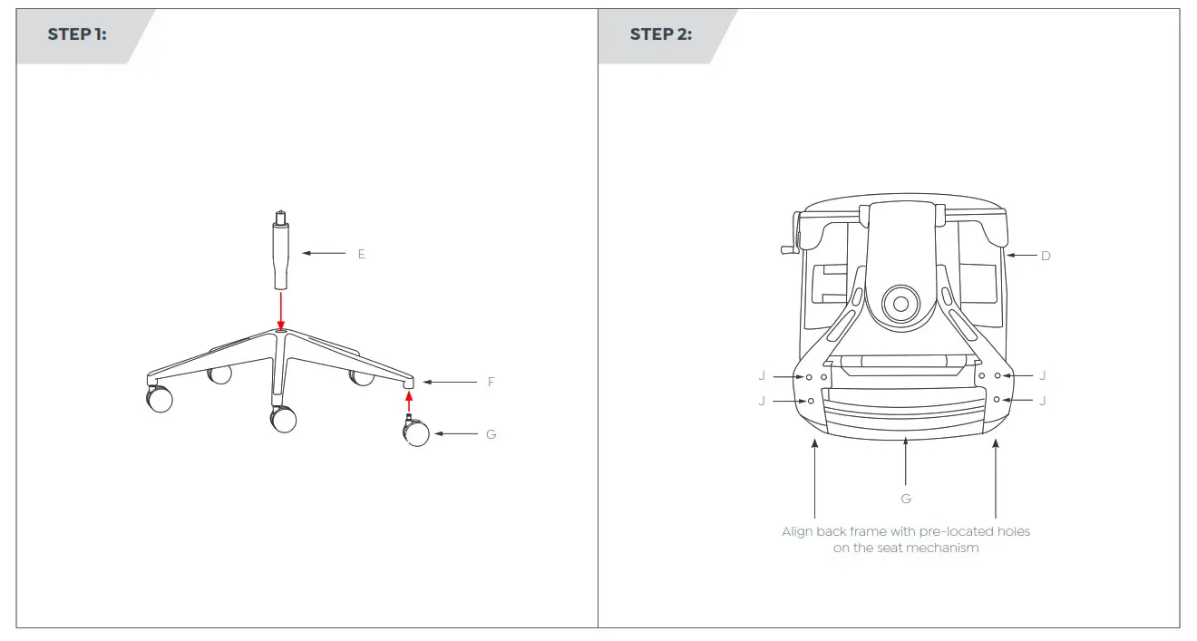 OLG LXHDPKG 3B Balance Executive with Arms and Lumbar- Executive