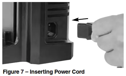 RIDGID RBC FXP Battery Charger - power cord