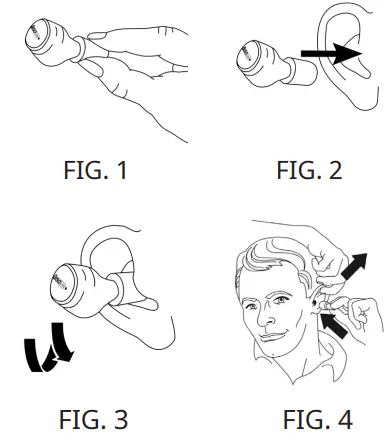 ISOtunes IT 17 CALIBER Electronic Hearing Protector Earbuds - Fitting