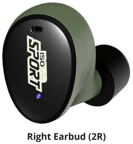 ISOtunes IT 17 CALIBER Electronic Hearing Protector Earbuds - Phone Calls