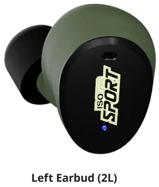 ISOtunes IT 17 CALIBER Electronic Hearing Protector Earbuds - Sound Control