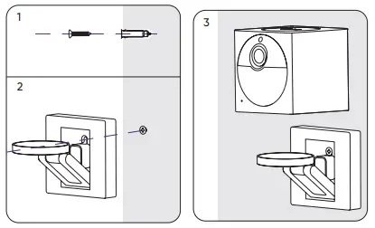 Roku CW2000R Outdoor Camera - WALL MOUNT