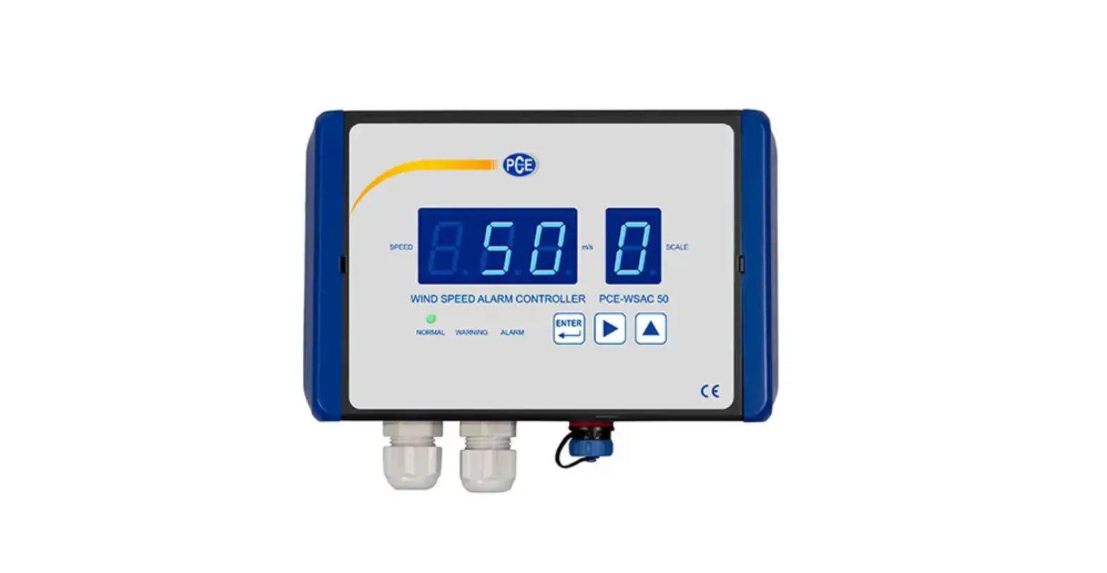 Pce Instruments Pce-wsac 50-abc Wind Speed Alarm Controller User Manual Pce Instruments Pce-wsac 50-abc Wind Speed Alarm Controller User Manual