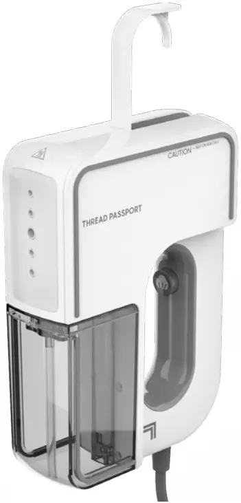 SHARPER IMAGE Thread Passport Handheld Travel Garment Steamer