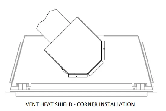 KOZY HEAT SP 34 Direct Vent Fireplace - Heat 1